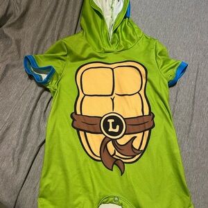 Kids Ninja Turtle Costume - Green and Blue